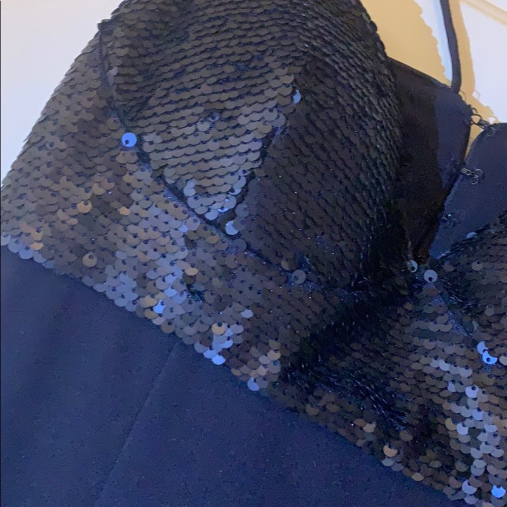 Navy blue dress